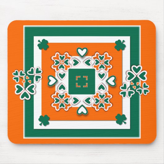 Shamrock en meer muismat (Voorkant)