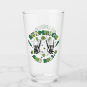 Shamrock en Roll Glas (Achterkant)
