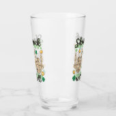 Shamrock en Roll Hand Skeleton Glas (Links)