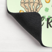 Shamrock en Roll Hand Skeleton Muismat (Hoek)