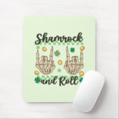 Shamrock en Roll Hand Skeleton Muismat (Met muis)