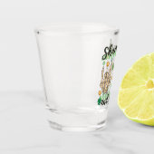 Shamrock en Roll Hand Skeleton Shot Glas (Links)
