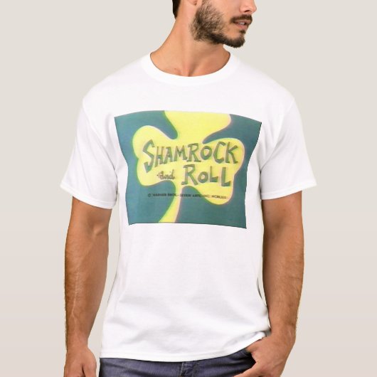 shamrock en roll t-shirt (Voorkant)