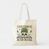 Shamrock en Roll Tote Bag (Achterkant)