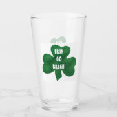 SHAMROCK ERIN GAAT BRAGH! GLAS (Voorkant)