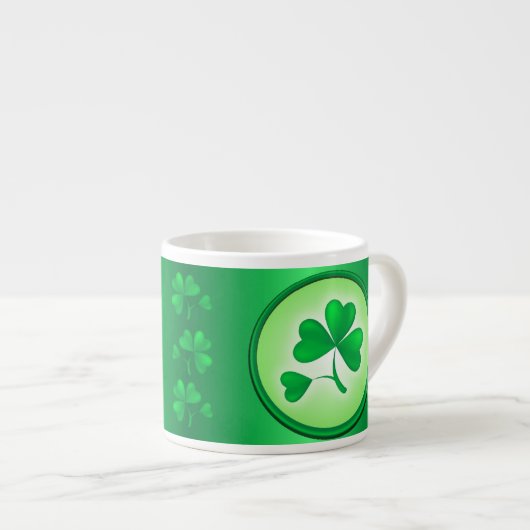 Shamrock Espresso Kop (Voorkant rechts)