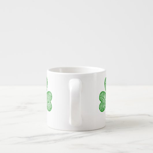 Shamrock Espresso Kop (Achterkant)