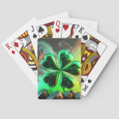 Shamrock Explosie Pokerkaarten (Achterkant)