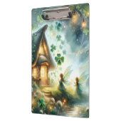 Shamrock Fairy Cottage Glow Klembord (Links)