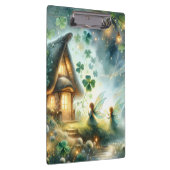 Shamrock Fairy Cottage Glow Klembord (Rechts)