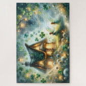 Shamrock Fairy Cottage Glow Legpuzzel (Verticaal)