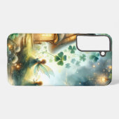 Shamrock Fairy Cottage Glow Samsung Galaxy Hoesje (Achterkant horizontaal)