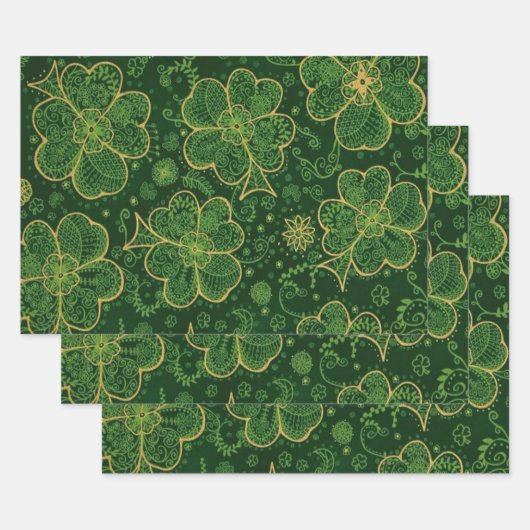 Shamrock Fantasy 2 Inpakpapier Vel (Set)