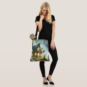Shamrock Feeënhuis Gloed Tote Bag (Op model)