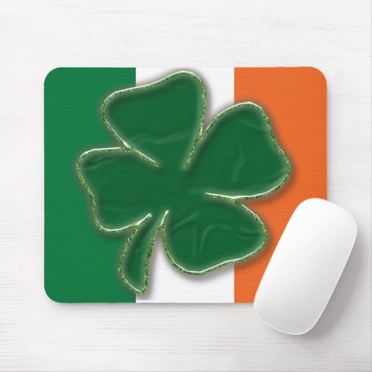 Shamrock Flag Mousepad Muismat (Met muis)