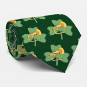 Shamrock Flugelhorn Stropdas (Opgerold)