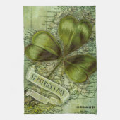 Shamrock for Ireland Theedoek (Verticaal)