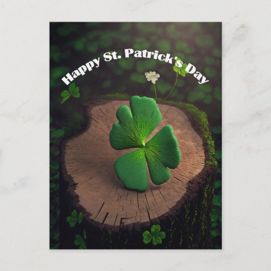 Shamrock Forest Briefkaart (Voorkant)
