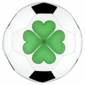 Shamrock Four leaf Clover Hearts Voetbal (Voorkant)