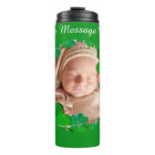 Shamrock Frame w/Photo Thermosbeker (Voorkant)