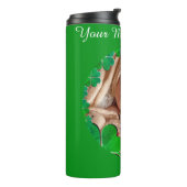 Shamrock Frame w/Photo Thermosbeker (Gedraaid links)