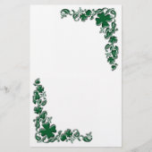 Shamrock Garden Briefpapier (Voorkant)