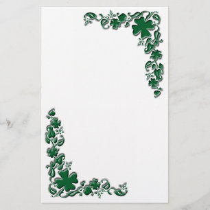 Shamrock Garden Briefpapier