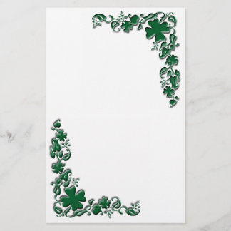 Shamrock Garden Briefpapier
