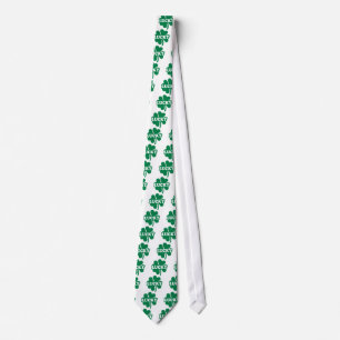 Shamrock geluk stropdas