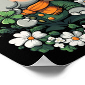 Shamrock Girls Boys Kinder Leprechaun St Patricks Poster (Hoek)