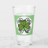 Shamrock Glass Tumbler (Achterkant)