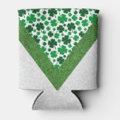 Shamrock Glitter Blikjeskoeler (Voorkant)