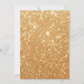 Shamrock Glitter St Patrick's Day Party Fest Kaart (Achterkant)