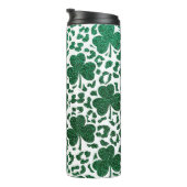 Shamrock Glitter Thermosbeker (Geroteerd rechts)