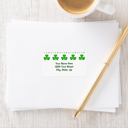 Shamrock Glory Etiket (Insitu)