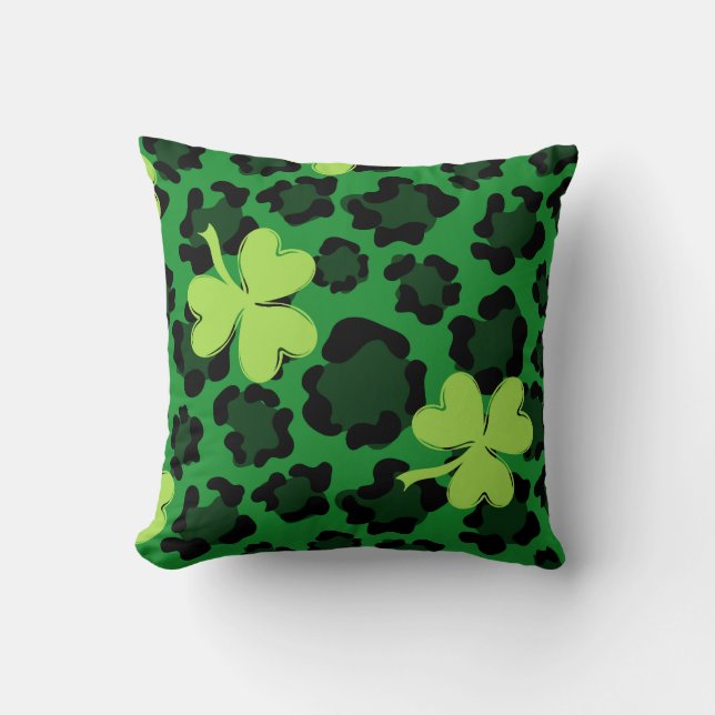 shamrock goot kussen (Voorkant)