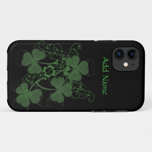 Shamrock Graphic Custom iPhone 5 Hoesjes (Achterkant (horizontaal))