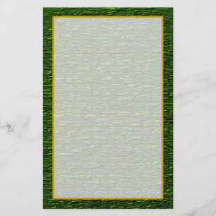 Shamrock Green Brick Fine Lined Stationery Briefpapier