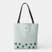 Shamrock Green Canvas tas All-Over-Print (Achterkant)