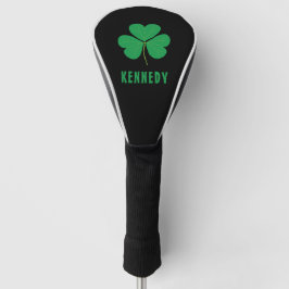 Shamrock Green Clover Ireland Celtic Irish Name Golfheadcover