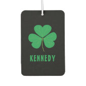Shamrock Green Clover Ireland Celtic Irish Name Luchtverfrisser (Voorkant)