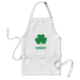 Shamrock Green Clover Ireland Celtic Irish Name Standaard Schort