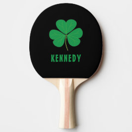 Shamrock Green Clover Ireland Celtic Irish Name Tafeltennisbatje