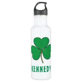 Shamrock Green Clover Ireland Celtic Irish Name Waterfles
