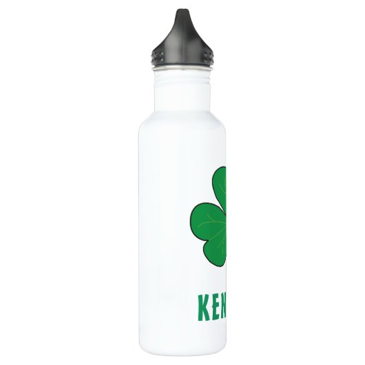Shamrock Green Clover Ireland Celtic Irish Name Waterfles (Links)