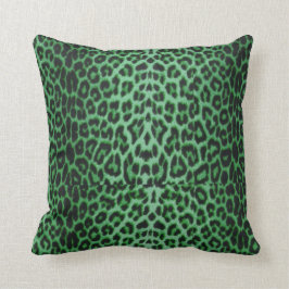 Shamrock Green Lucky Leopard-Sierkussennen Kussen