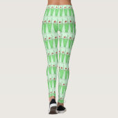 Shamrock Green Mint Shake Milkshake Food Leggings (Achterkant)