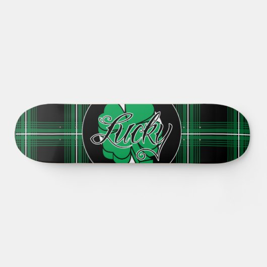 shamROCK (Green) Skateboard Deck (Horizontaal)