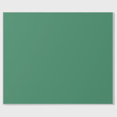 Shamrock Green Solid Color Print Cadeaupapier (Vlak)