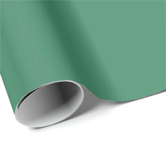 Shamrock Green Solid Color Print Cadeaupapier (Rol Hoek)